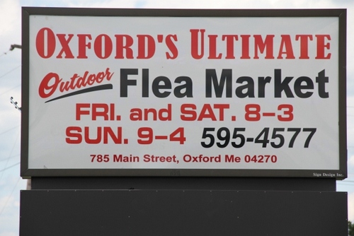 OXFORDS ULTIMATE OUTDOOR FLEA MARKET HAS A WIDE VARIETY OF MERCHANDISE OFFERED BY OUR REPUTABLE VENDERS.