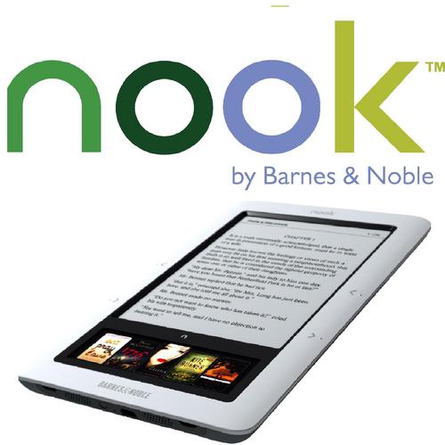 The Nook is a product line consisting of a eBook reader and an Android color Tablet released by Barnes & Noble. It runs a powerful processor and has  a 7 LCD.
