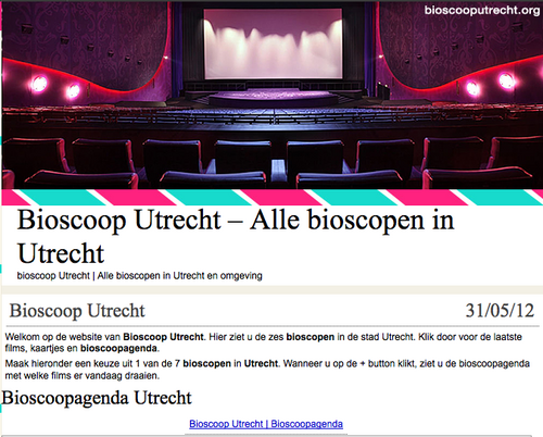 Bioscoop Utrecht | Nieuws, trailers, reviews en bioscoopagenda voor de omgeving Utrecht | Gezocht: Film bloggers |