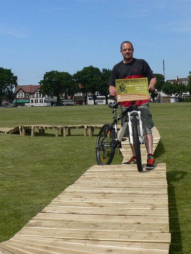 Portable Mountain Bike Activity Provider. We have a portable North Shore track & bikes that we take anywhere. Coaching & rides at Olympic MTB Track @ Hadleigh.