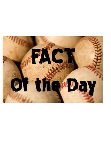 At 8am and 8pm EST daily, we will bring you verified baseball facts.  We are NOT associated with or representatives of other Twitter accounts.
