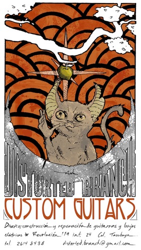distortedbranch's profile picture. Diseño, construcción y reparacion de guitarras y bajos electricos.