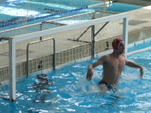 estudiante de ivef y portero del Leioa Waterpolo