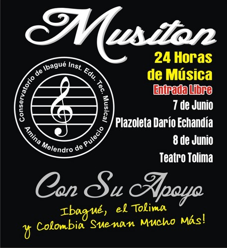 Musiton  24 Horas de Música Conservatorio de Ibagué para el mundo
