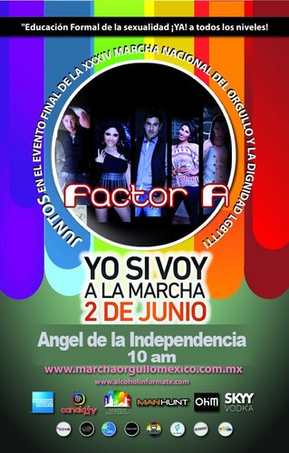 Grupo pop Factor-A  
Buscanos tambien por facebook https://t.co/VAL3ciYBzS