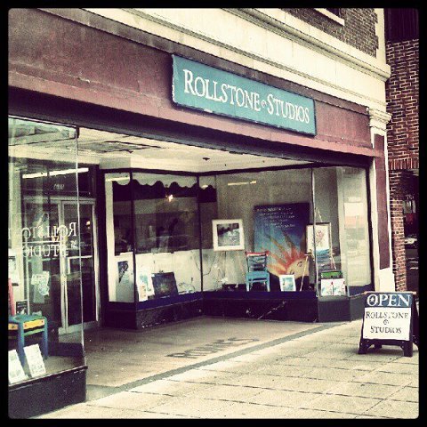 Rollstone Studios is a cooperative artist-run studio and gallery in downtown Fitchburg, Massachusetts.