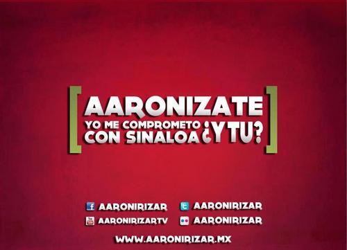 Grupo de Amigos apoyando a Aarón Irízar Senador PRI en Sinaloa