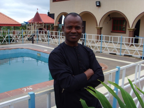 A young, determine and focus business man. Married to a wife with 3 children