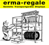 erma-regale, Dietikon Betriebseinrichtungen aller Art - für Keller, Garage, Lager, Archiv, Büro oder Werkstatt. Qualität und Service seit 1967.