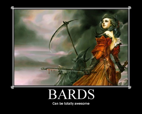 Bard extraordinaire! Despite my popularity or oft described, infamy, I need not proclaim my innocence. I work at the behest of fans, but above all my Mistress.