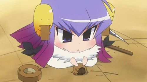 Loves dresses and shoes.
Feeds on anime, books and melon pan.