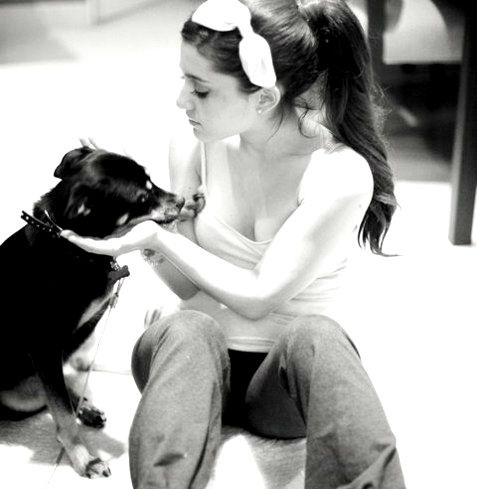 Press the follow button and save a puppy. {Single, RP}