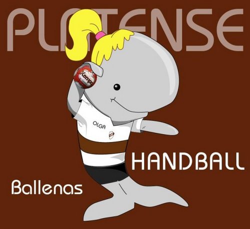 Somos el equipo de handball de la primera damas de platense... LAS BALLENAS