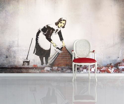 BanksyMurals's profile picture. Banksy strikes again......in your home?! Check out our awesome Banksy themed mural wallpapers. More to come so follow us!
