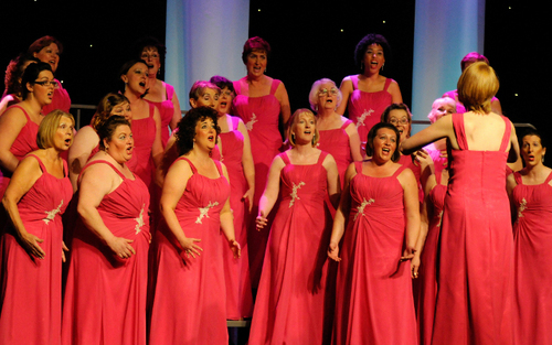 A female barbershop chorus from Selby that enjoy singing together and having fun!