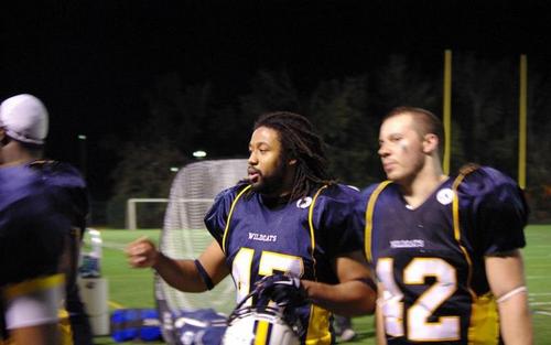 football player and student