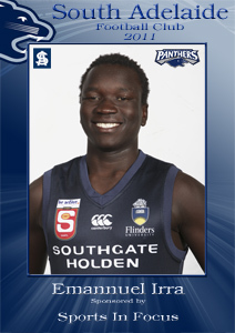Diversity Programs officer 
South Adelaide football *player*