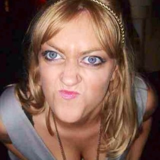 RealPollyDaisy's profile picture. In this order: Shiddy,odd socks,pie,giggling,crisps,glitter glue,mischief.