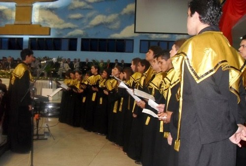 Coral pertencente a Igreja Evangélica Assembleia de Deus (Mossoró - RN), que tem como maestro o músico Maxsuel Galvão.