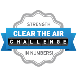 Help #ClearTheAir in July! #TravelWise by carpooling, taking public transit, trip chaining, walking, biking, teleworking and more!