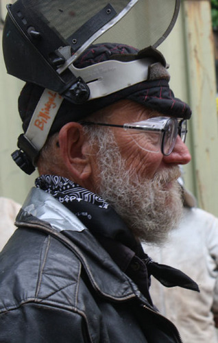 Sculptor. Professor Emeritus. Working every day in the studio or on the road to install sculptures.