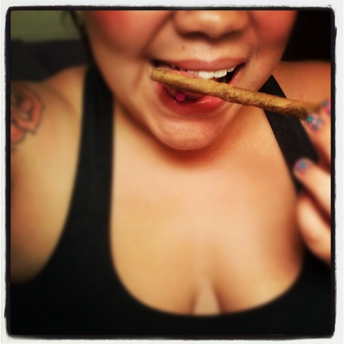 i smoke weed and talk shit. all i do is chill.