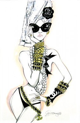 To all the ladies in the place with style and grace:::: Keep it classy, never trashy, just a lil' bit nasty.
Born with glitter in my veins.