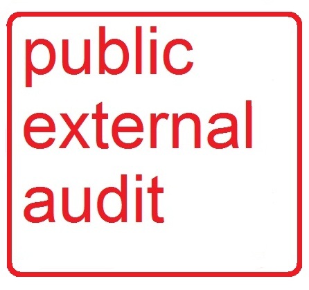 The world of public external audit and more. Reports, news, calls. We tweet and retweet.                   Contact radek.fb@gmail.com or externi.audit@gmail.com