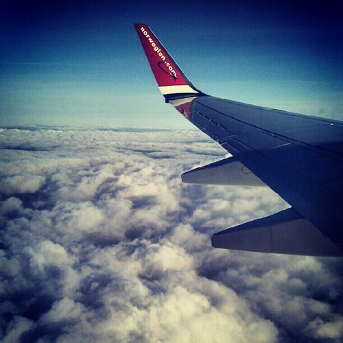 Travel tweets mainly from Scandinavia