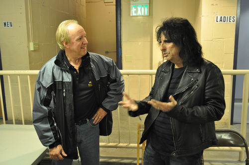 Rock and Roll Pastor - Backstage with Alice Cooper @ The Klein in Bridgeport