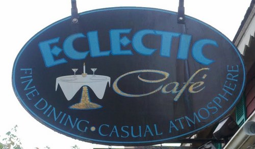 The Eclectic Cafe menu proposes an unequaled choice of imaginative mouth watering appetizers and entrees