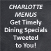 CharlotteMenus's profile picture. Get timely information about the latest food and drink specials in the Charlotte area!