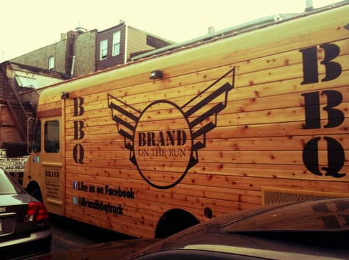 Brand On The Run! We love slinging BBQ for the good citizens of Logan Square and beyond at our restaurant, and NOW...we are taking our meat to the street.