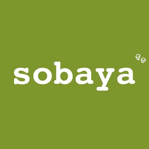 sobayaは、小麦粉等のつなぎを一切使わない“十割そば”を、カジュアルかつリーズナブルに楽しんでいただくお店です。
 
独自の配合でブレンドした蕎麦粉は、“十割そば”でありながら サラッとしたのど越し。
地場産の甘口醤油で仕上げたそばつゆとの相性は抜群です！
もちろん酒、肴も豊富にご用意しております。