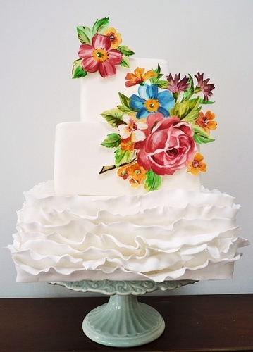 I create painted cakes and cookies for any occasion.
Supplier to Harrods and Fortnum and Mason.
Author of The Painted Cake and The Homemade Wedding Cake