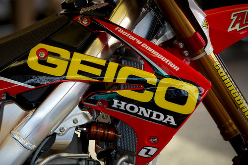 Team Geico Honda twitter page.