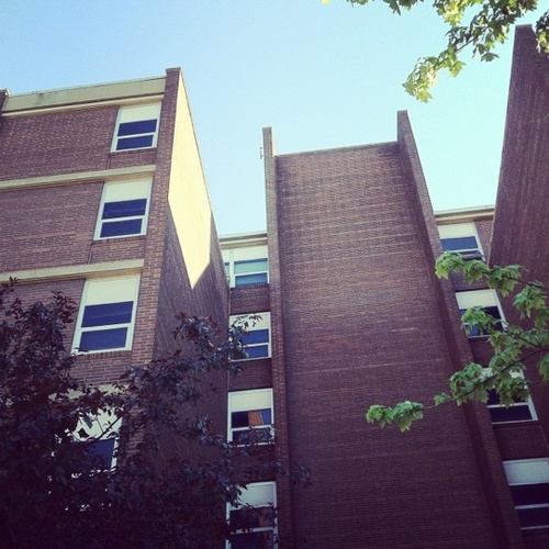 A Residence Hall at the University of Akron