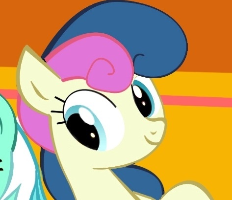 Greetings everypony! My name is Bon-Bon, a candymaker from another Ponyville. Would you like a sweet for the road? ((This is a heavy RP account!))
