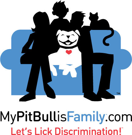 UNITING all pit bull supporters to end insurance + housing discrimination of our family dogs nationwide. Let's Lick Discrimination! #mypitbullisfamily