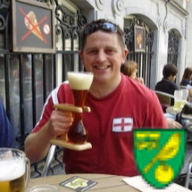A keen Norwich City fan, Groundhopper, soft spot for Rotherham United, enjoys most sports, Real Ales, running & life. 91/92 144 Football League Grounds. OTBC