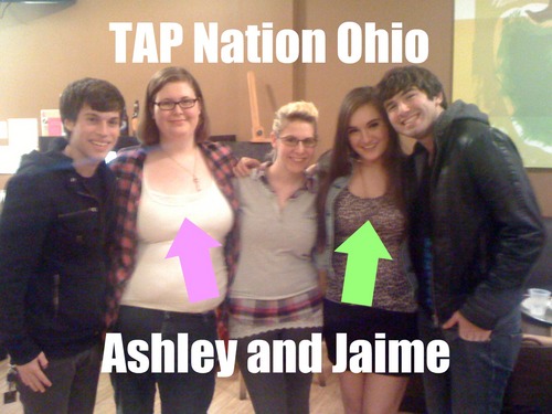 two girls @jumpoverjaime aka Jaime and @atweetapstewart aka Ashley on a mission to promote @theafterparty p.s. follow back :) oh and #gobucks #partygirl4life
