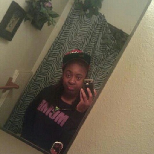 lovin me myself nd i f* ck watcha think bout me cuz i dont give a f*ck nd if i dont like wat i think bout u imma let u knoee stright up