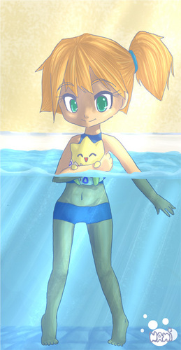 BlueMermaidess's profile picture. The Water Gym Leader of Cerulean! Best guy friend: @GreenOokido. Pokemon: @shaymin_gijinka @OshaGijinka ^u^ #PokemonRP (RP18+ sometimes)