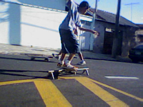 eae sou henrique mais conhecido por grilim ando de skate