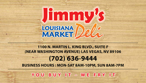 Owner of Jimmy's Louisiana Market Deli (formerly Jimmy's Cheyenne Market)