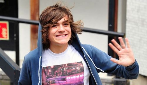 your smile floods in the street