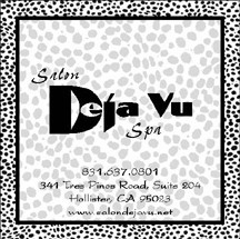 SalonDejaVuSpa's profile picture. Deja Vu Spa, Hollister California. Professional Hairstylists, Hair Color,  Skin Care, Nails, Make up, Massage.   Call 8316370801