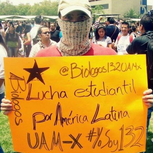 Biologos132UAMx's profile picture. Biologos de la UAM Xochimilco apoyando el movimiento #YoSoy132 con propuestas a favor de la ecología y el medio ambiente.