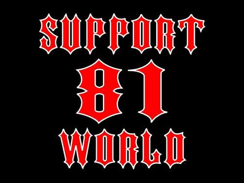 Support 81 Europe! world! Support BIG RED MACHINE! AFFA!!