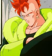 I'm Android 16 made by Dr.Gero. There are to more android 17 & 18 their not bad....but I try to see the best in them #RP.